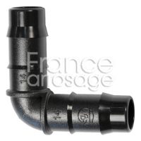 RACCORD COUDE DOUBLE CANNELURE POLYACETAL (x25)