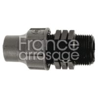 RACCORD A BAGUE NOIR - Ø16 X 1/2" FM
